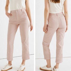 NWT Madewell Classic Straight Pants in Wisteria Dove Size 28